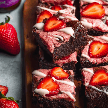Strawberry Brownies