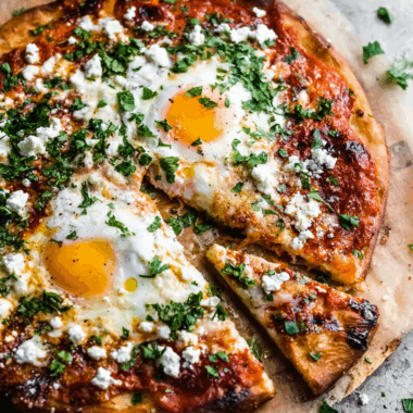 Grilled Shakshuka Pizza