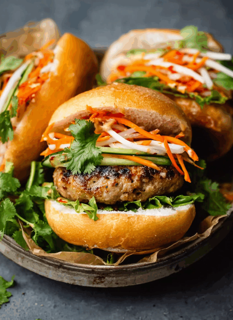 Pork Banh Mi Burger