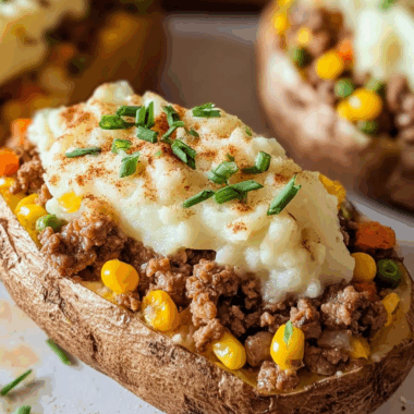 Shepherd’s Pie Baked Potato