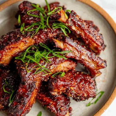 Korean Sweet and Spicy Pork Spareribs