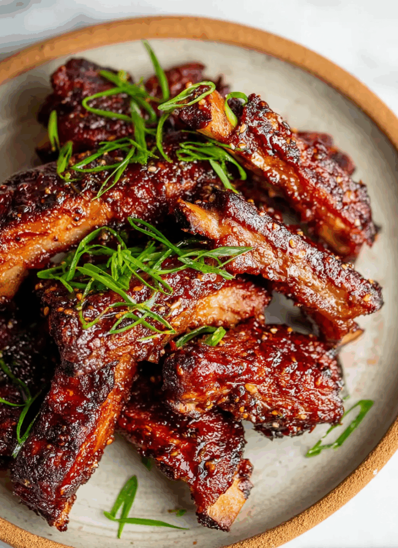 Korean Sweet and Spicy Pork Spareribs