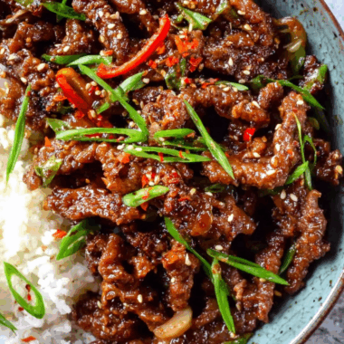 30 Minute Ginger Beef
