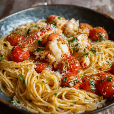Buttered Lobster Pasta