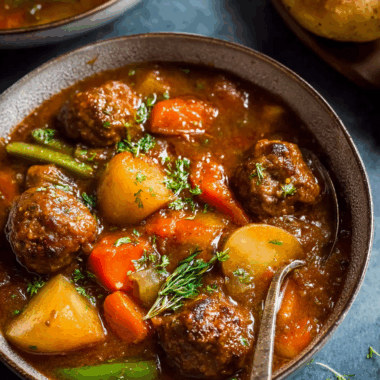 Meatball Stew