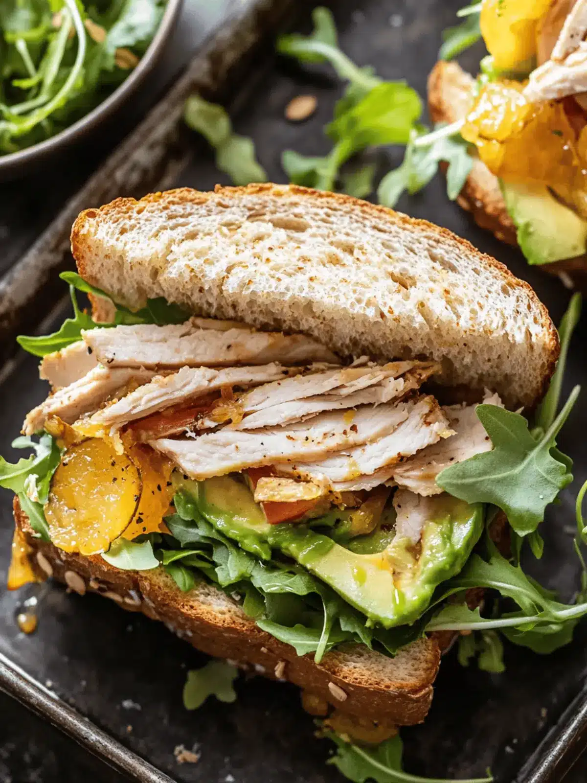 Honey Mustard Turkey Avocado Sandwich: Your Quick Summer Delight
