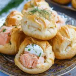 Easy Smoked Salmon Cream Puffs