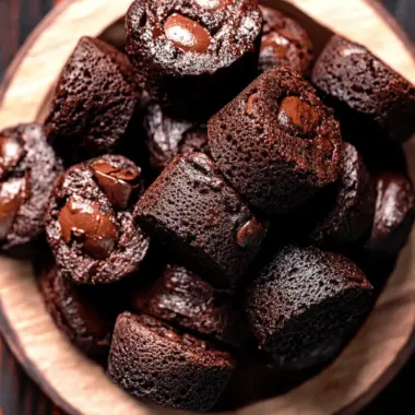 Fudgy Espresso Brownie Bites