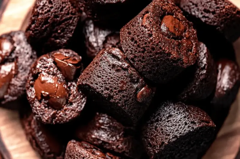 Fudgy Espresso Brownie Bites