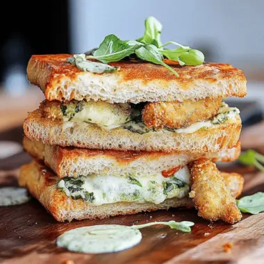 Fish Finger Focaccia Sandwich