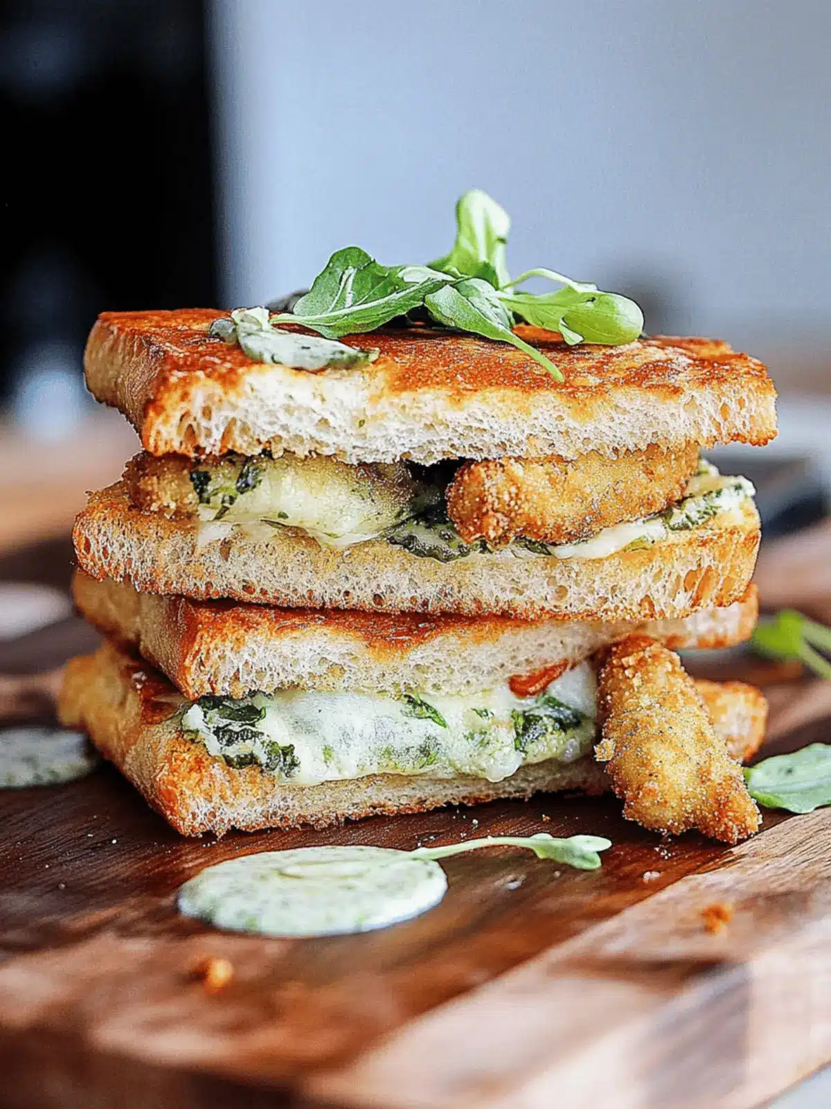Fish Finger Focaccia Sandwich