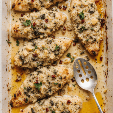 Garlic Parmesan Chicken Bake