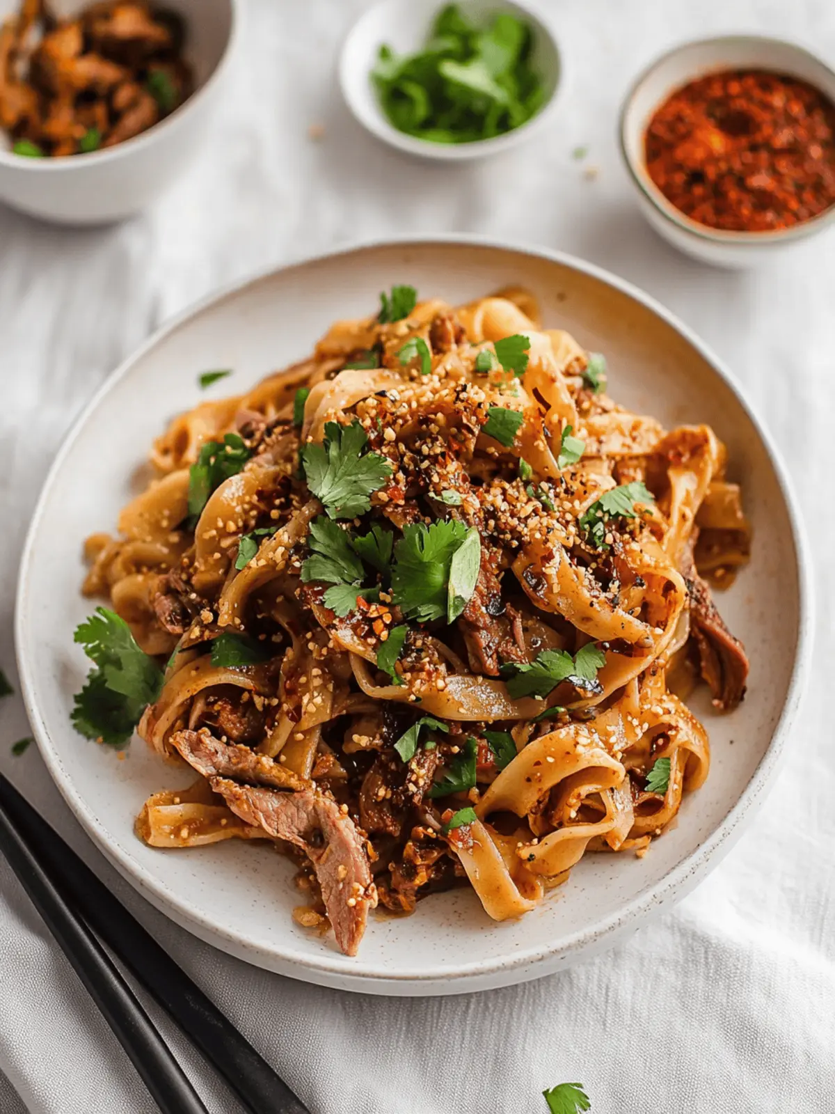 Irresistibly Spicy Cumin Lamb Noodles for Cozy Nights