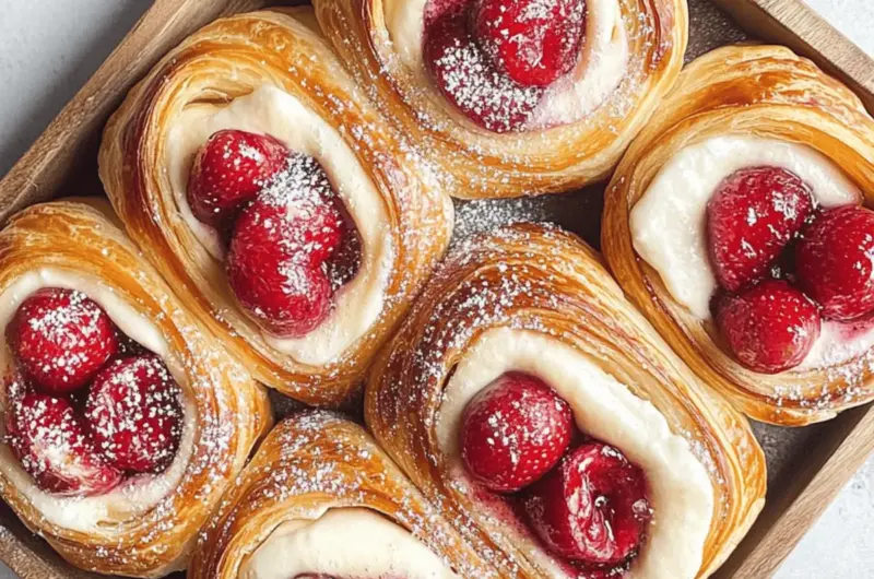 Cheesecake Croissant Buns