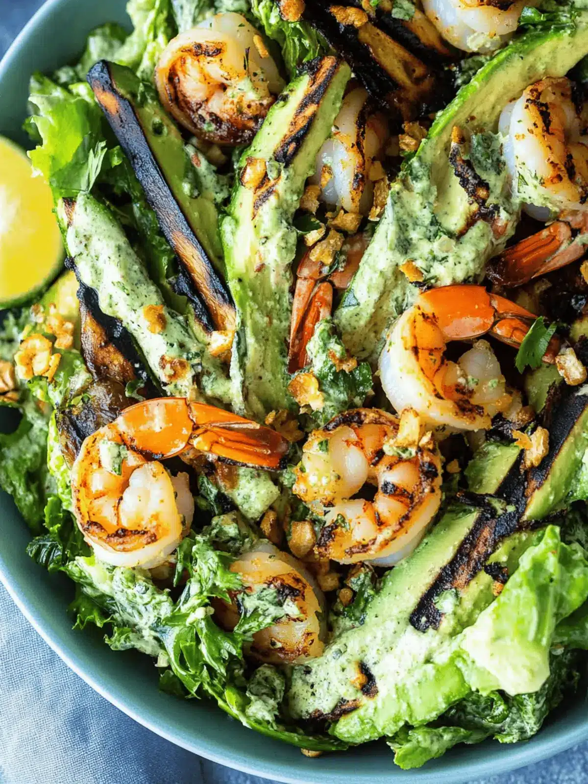 Grilled Shrimp Summer Salad