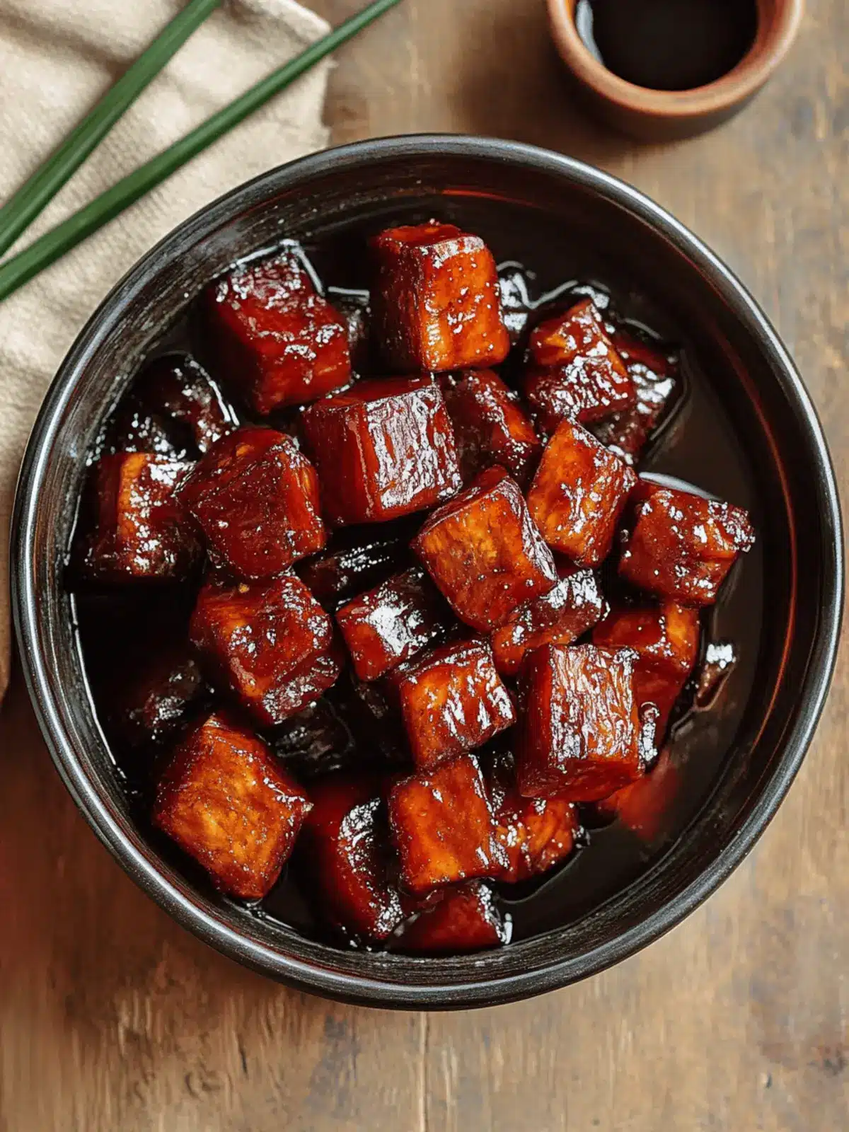 Shanghai-Style Braised Pork Belly (Hong Shao Rou)