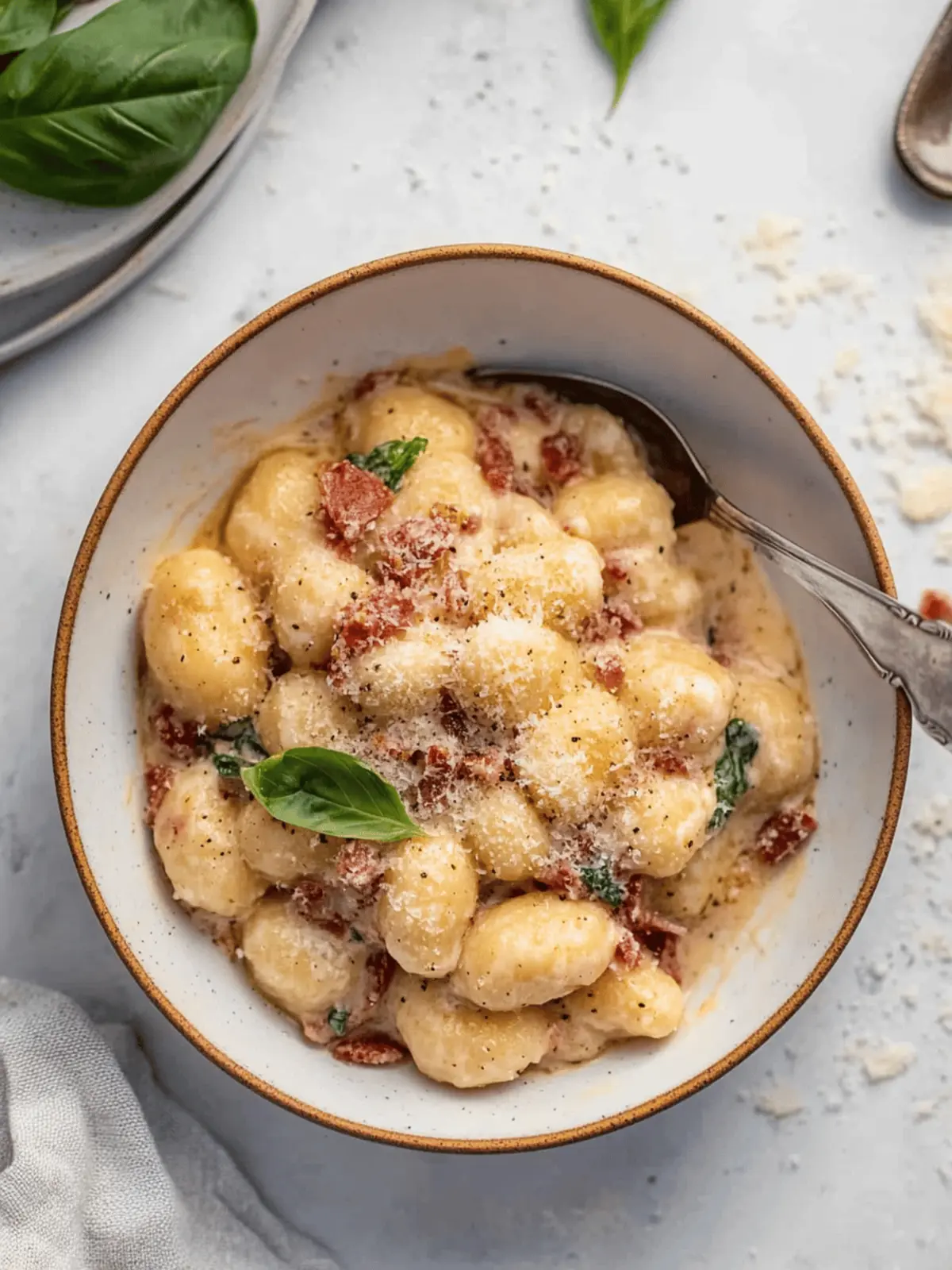 Creamy Pancetta Gnocchi