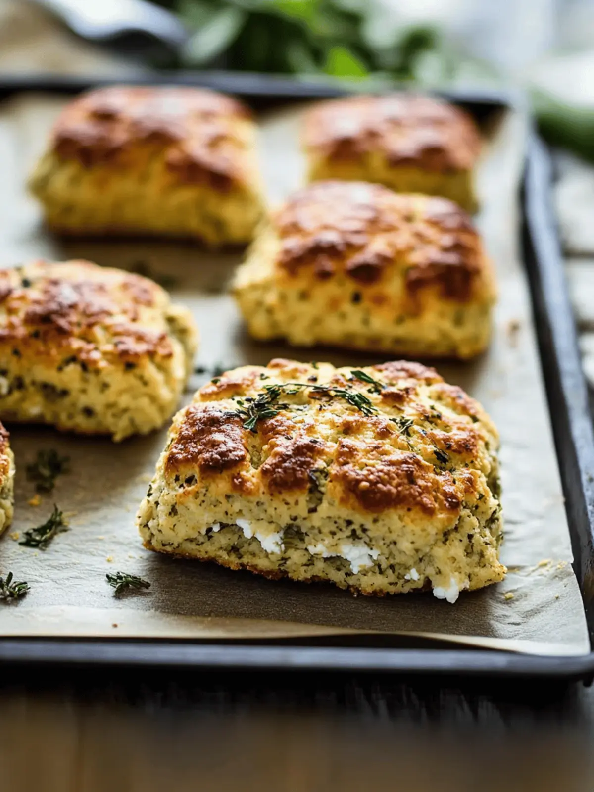 Ricotta-Herb Savory Scones
