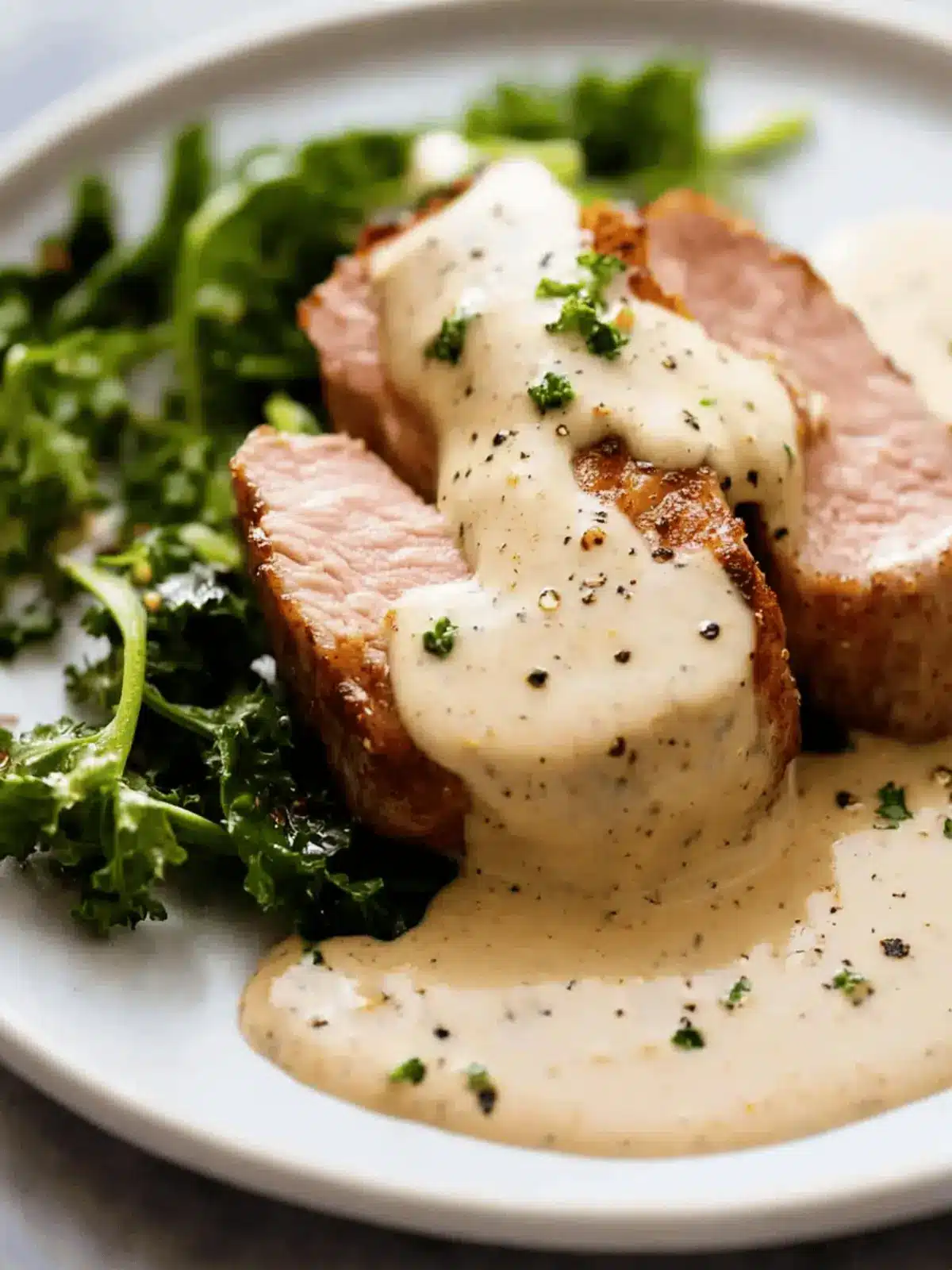 Pork Tenderloin with Creamy Mustard Sauce: Elegance Made Easy