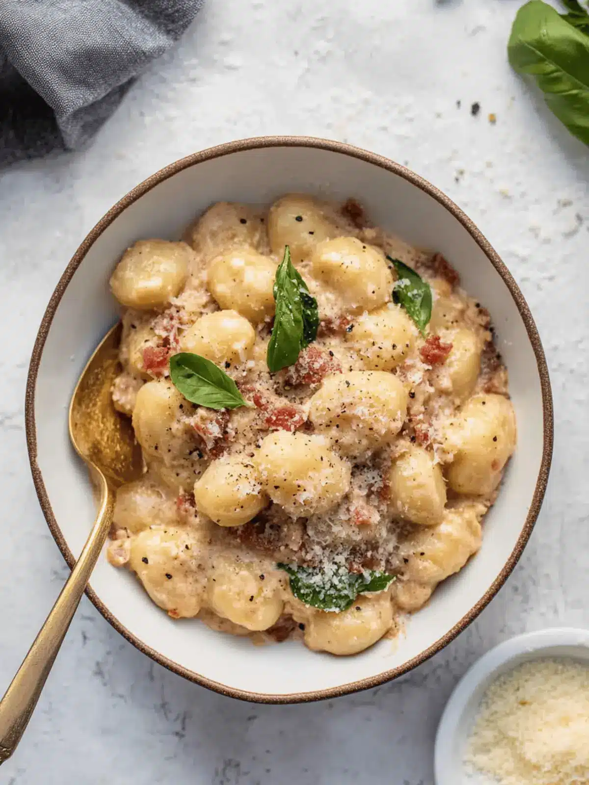 Creamy Pancetta Gnocchi