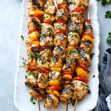 The Best Chicken Skewers ( + Grilling Tips)