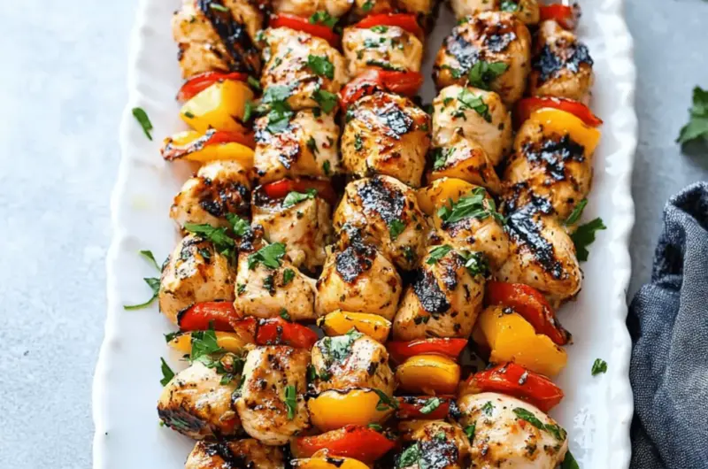 The Best Chicken Skewers ( + Grilling Tips)