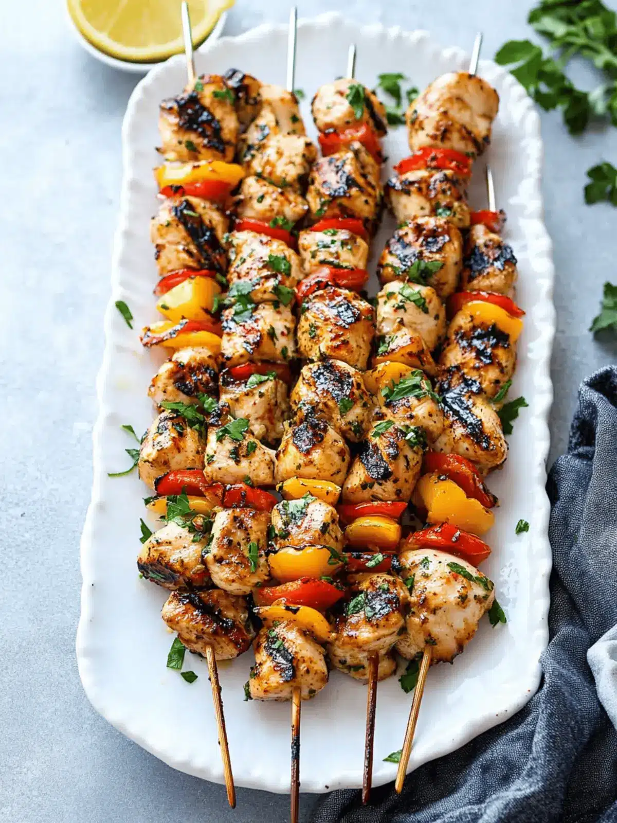 The Best Chicken Skewers ( + Grilling Tips)
