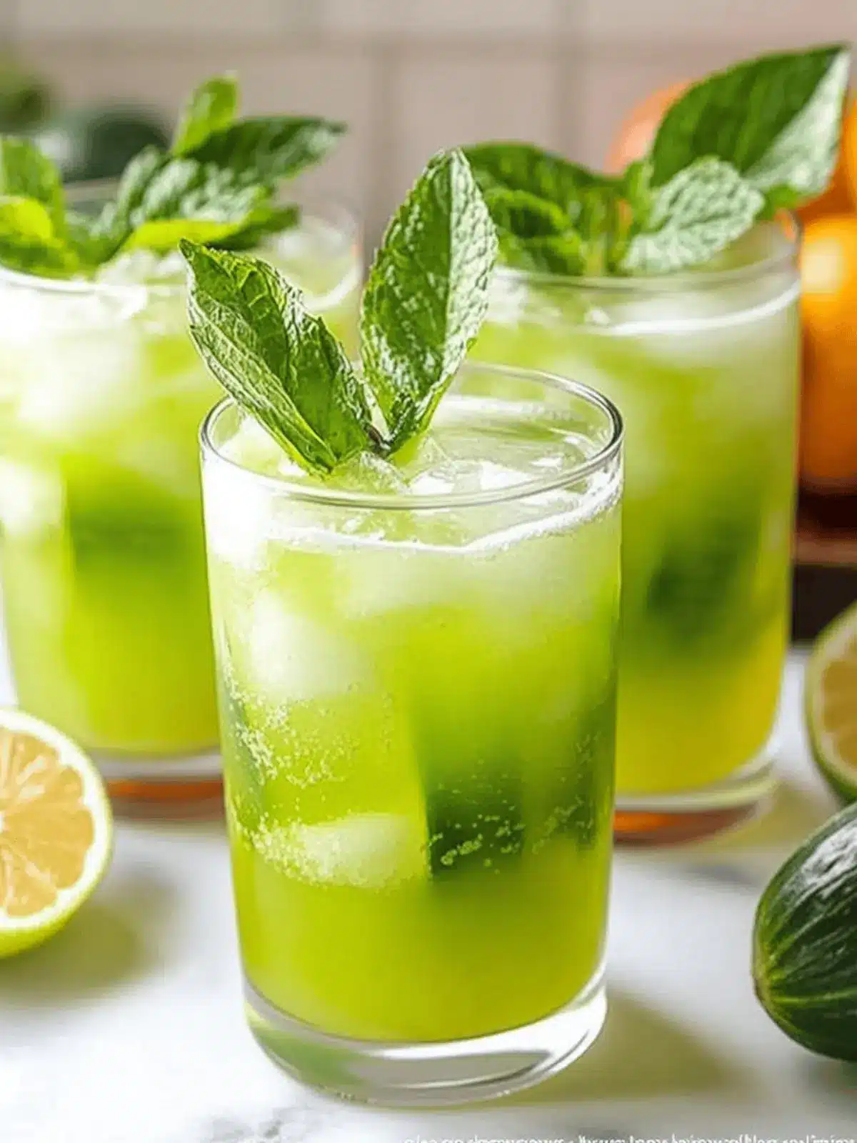 Cucumber Agua Fresca