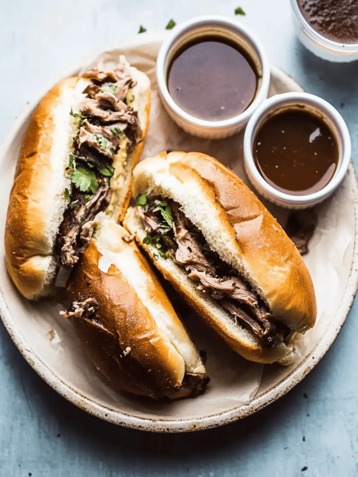 French Dip Sandwich