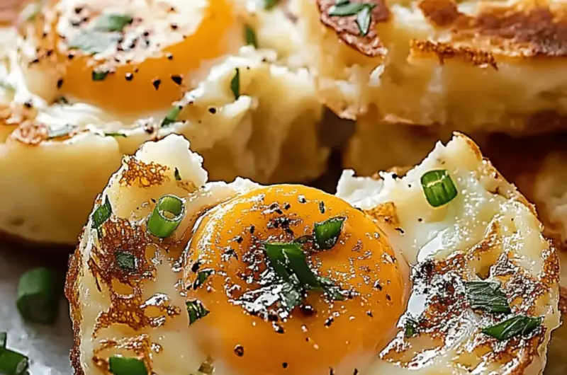 Breakfast Eggy Crumpets