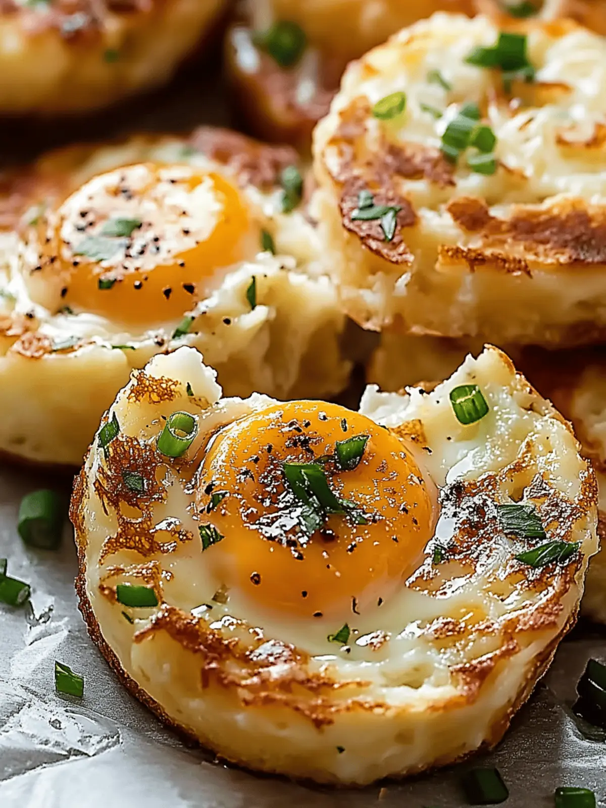 Breakfast Eggy Crumpets