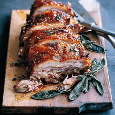 Sage Roasted Pork Belly