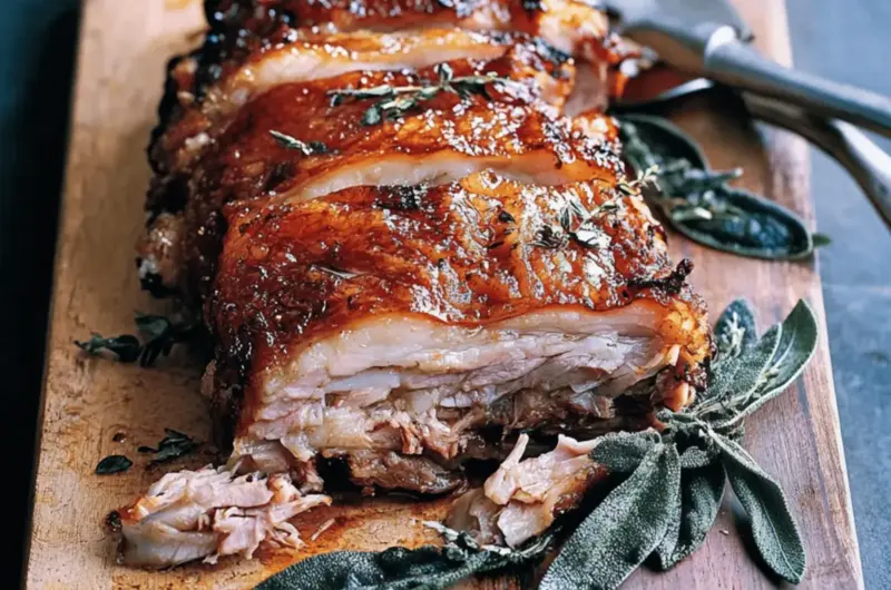 Sage Roasted Pork Belly