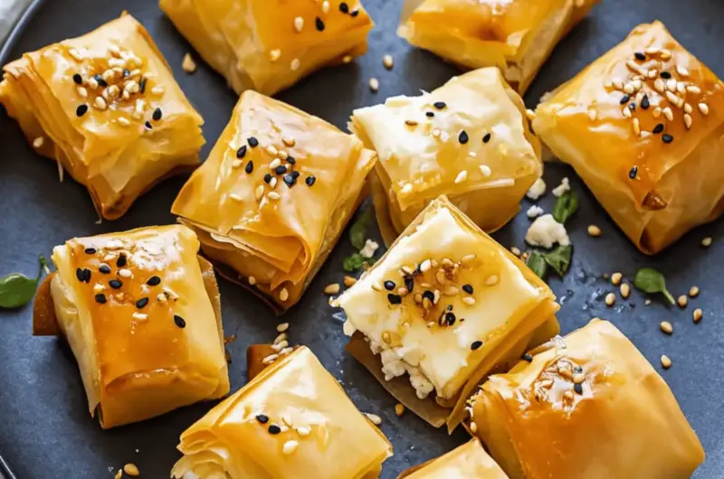 Baked Feta Bites in Phyllo Pastry