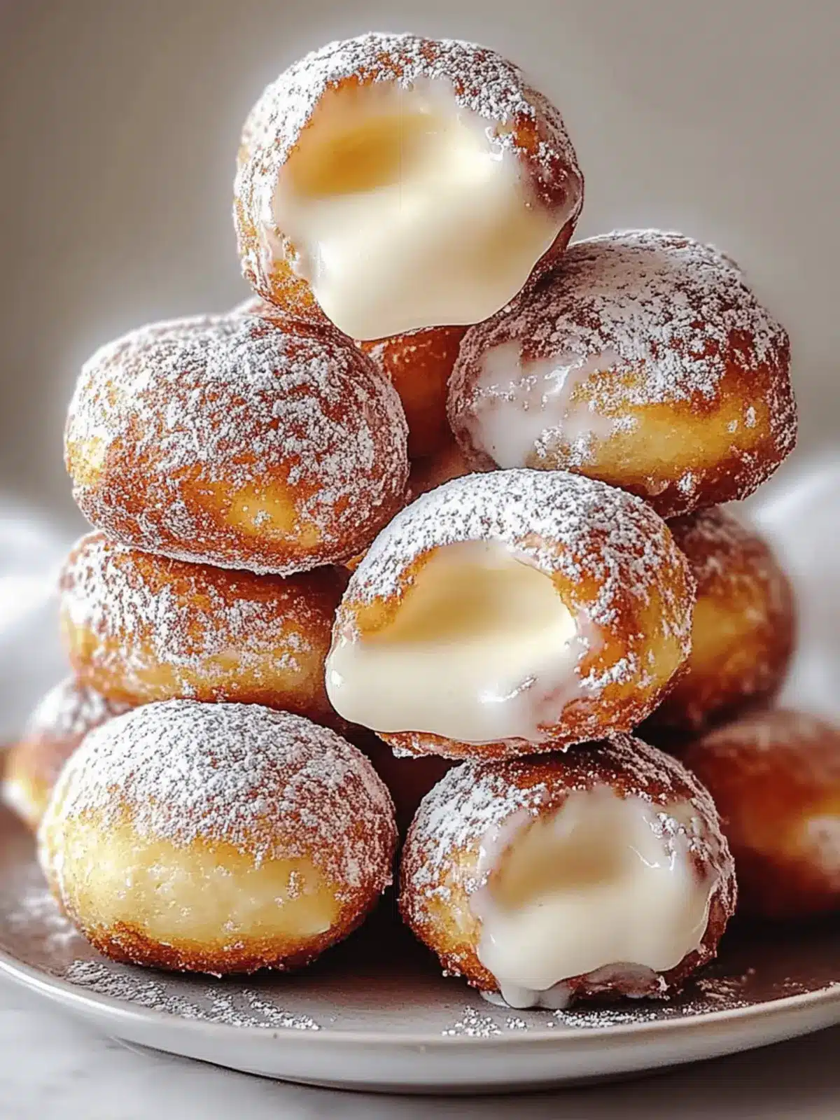 Italian Cream Bombs (Bomboloni alla Crema)