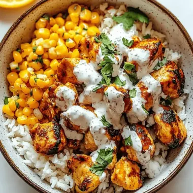 Amazing Street Corn Chicken Bowl