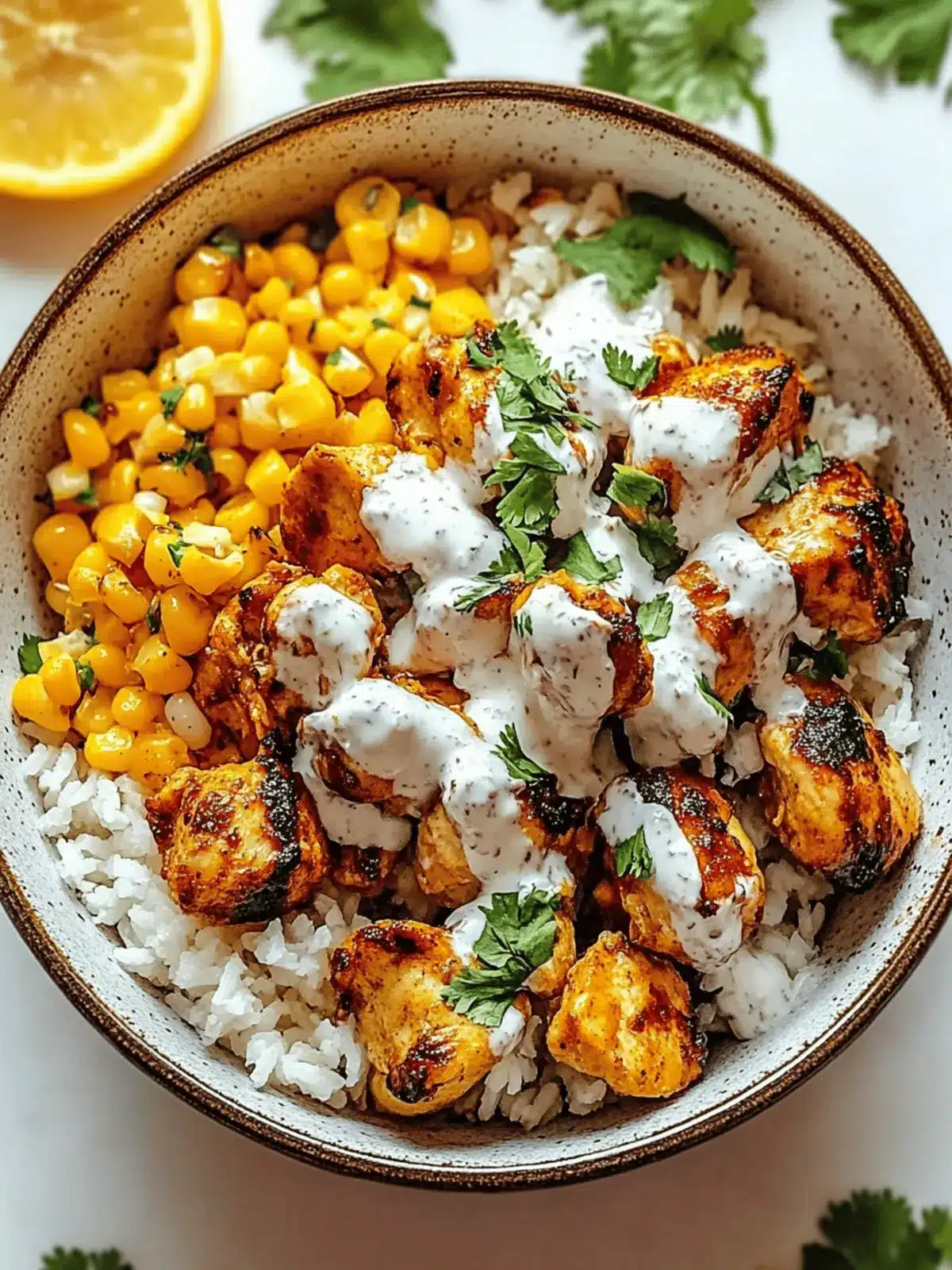 Amazing Street Corn Chicken Bowl