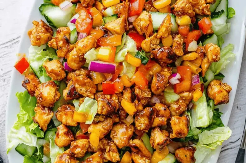 Honey Hot Chicken Salad