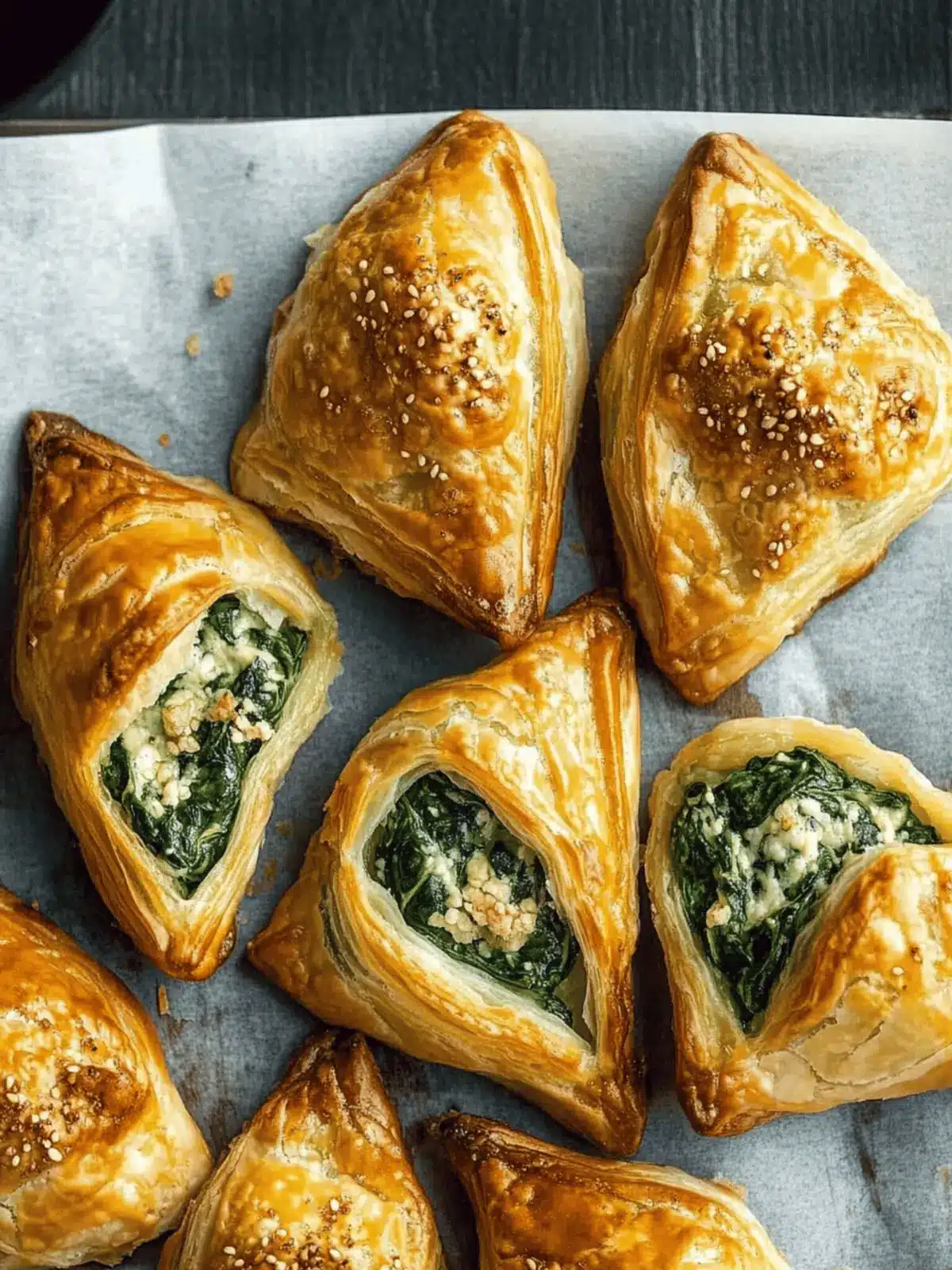 Spinach Puffs