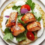 Yogurt and Spice Roasted Salmon