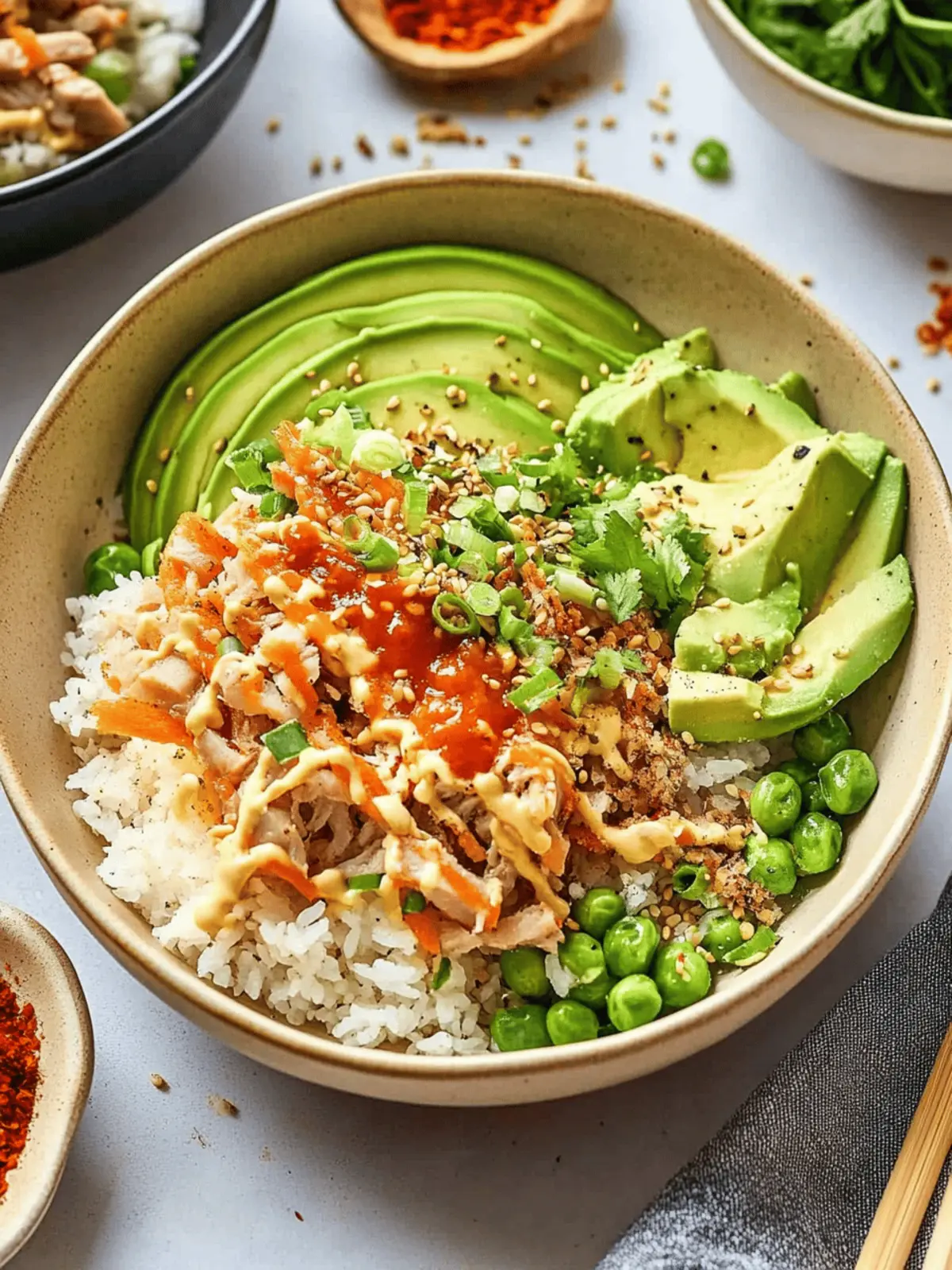 Spicy Tuna Rice Bowl