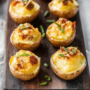Mini Loaded Baked Potato Bites