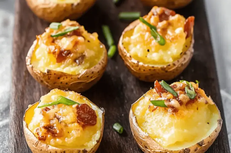 Mini Loaded Baked Potato Bites