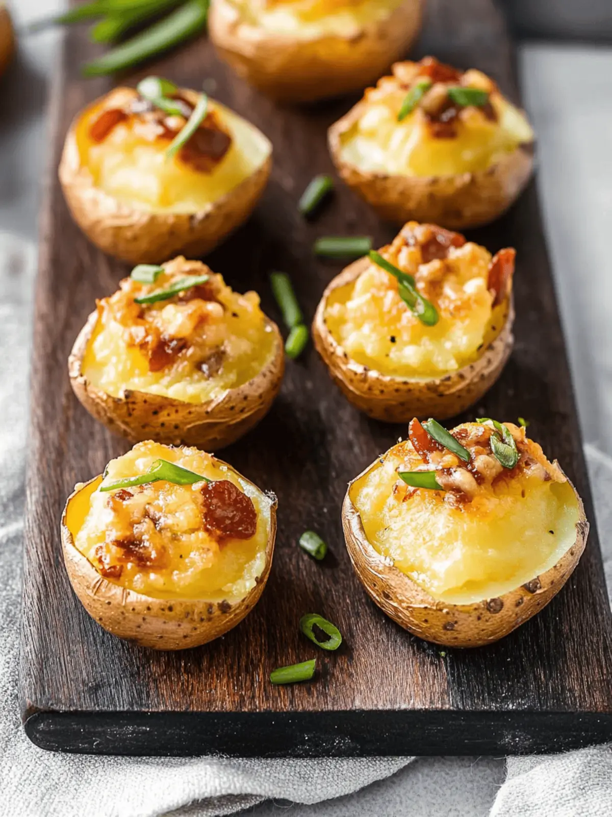 Mini Loaded Baked Potato Bites