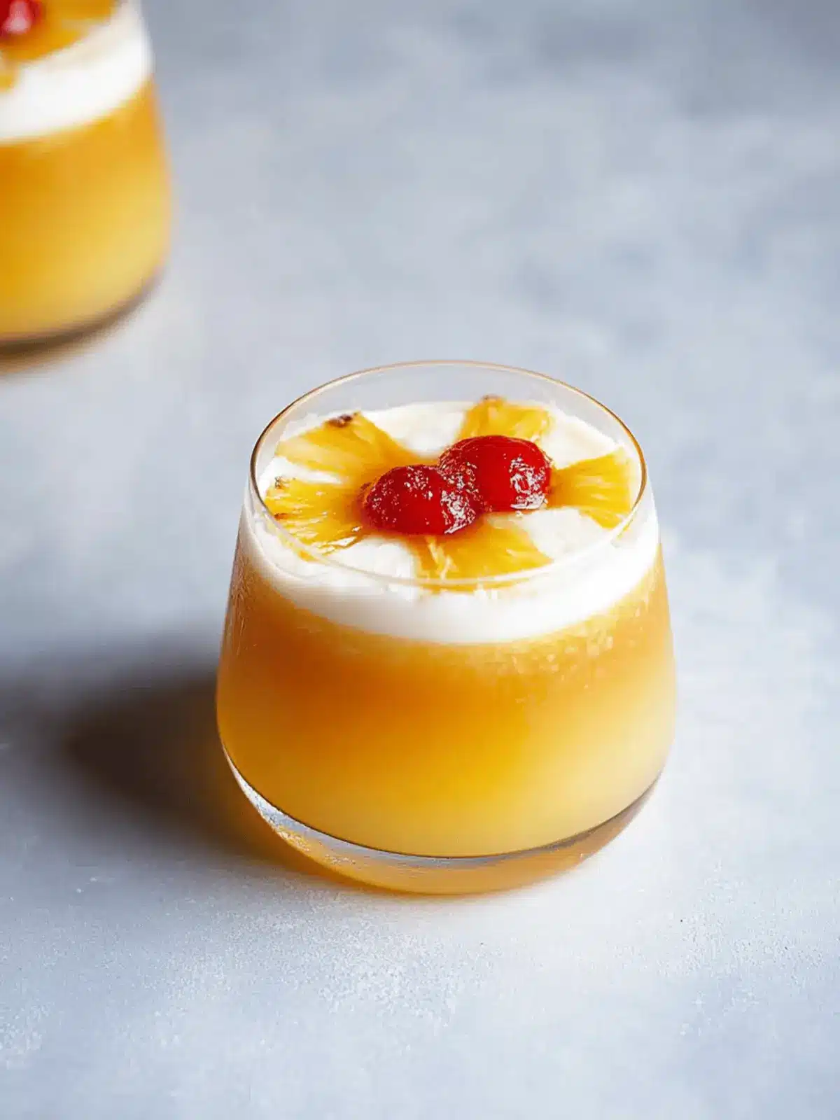 Pineapple Upside-Down Cake Cocktail