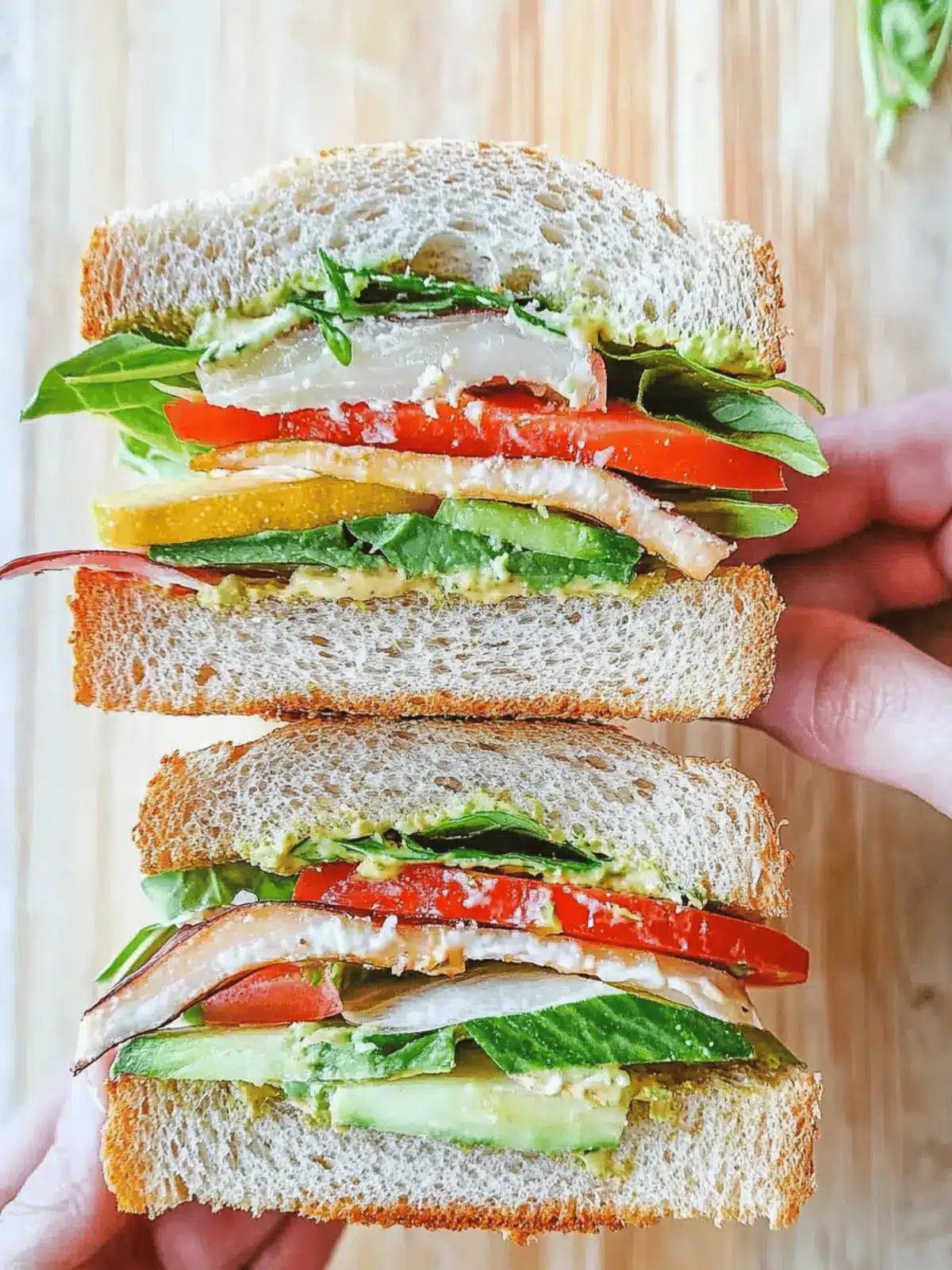 The Ultimate Healthy Veggie Sandwich