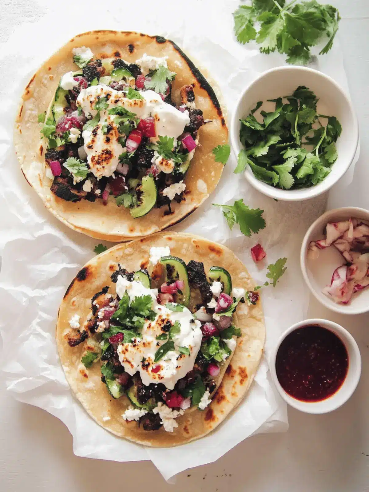 Smash Kebab Tacos