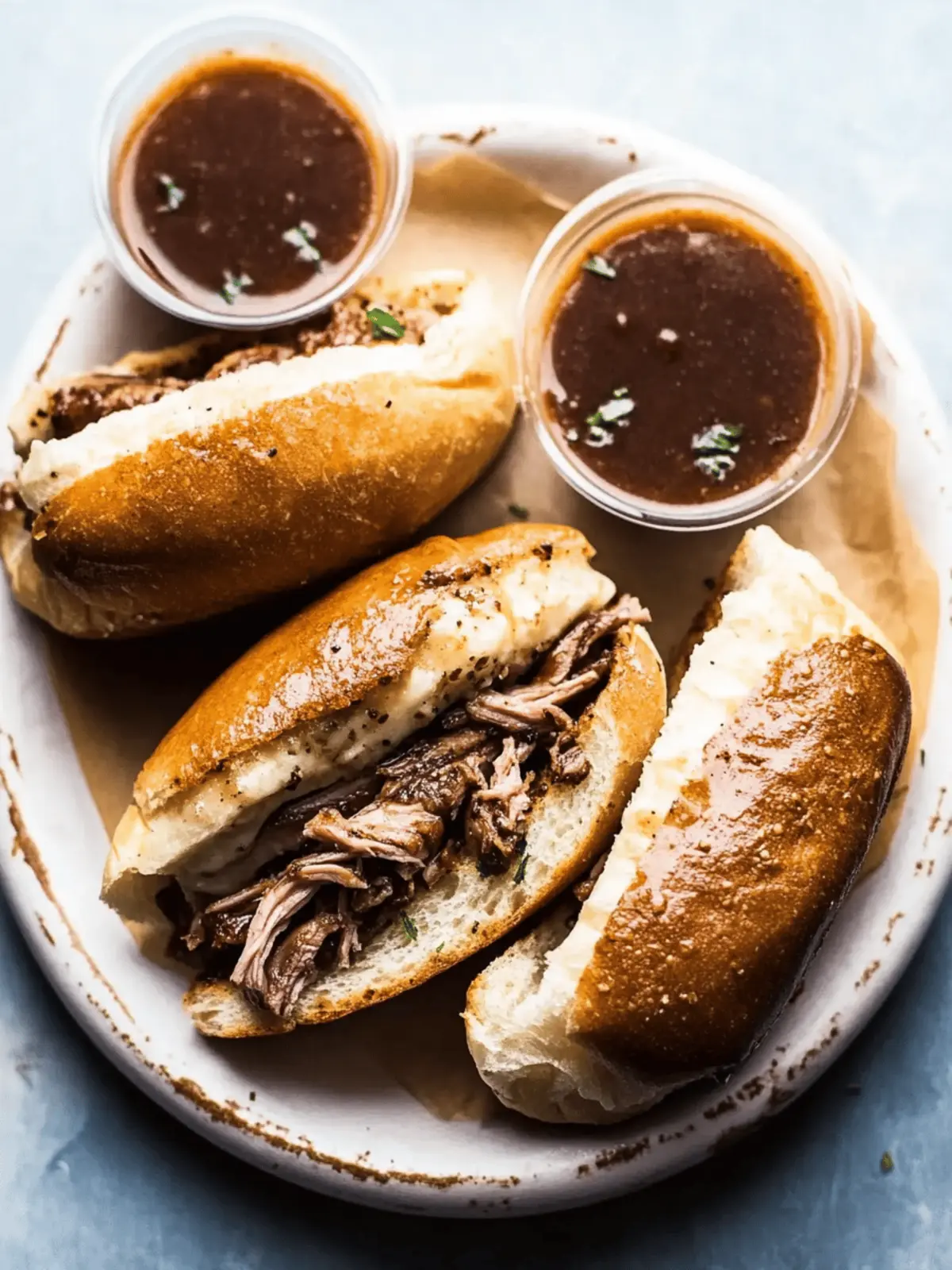 French Dip Sandwich