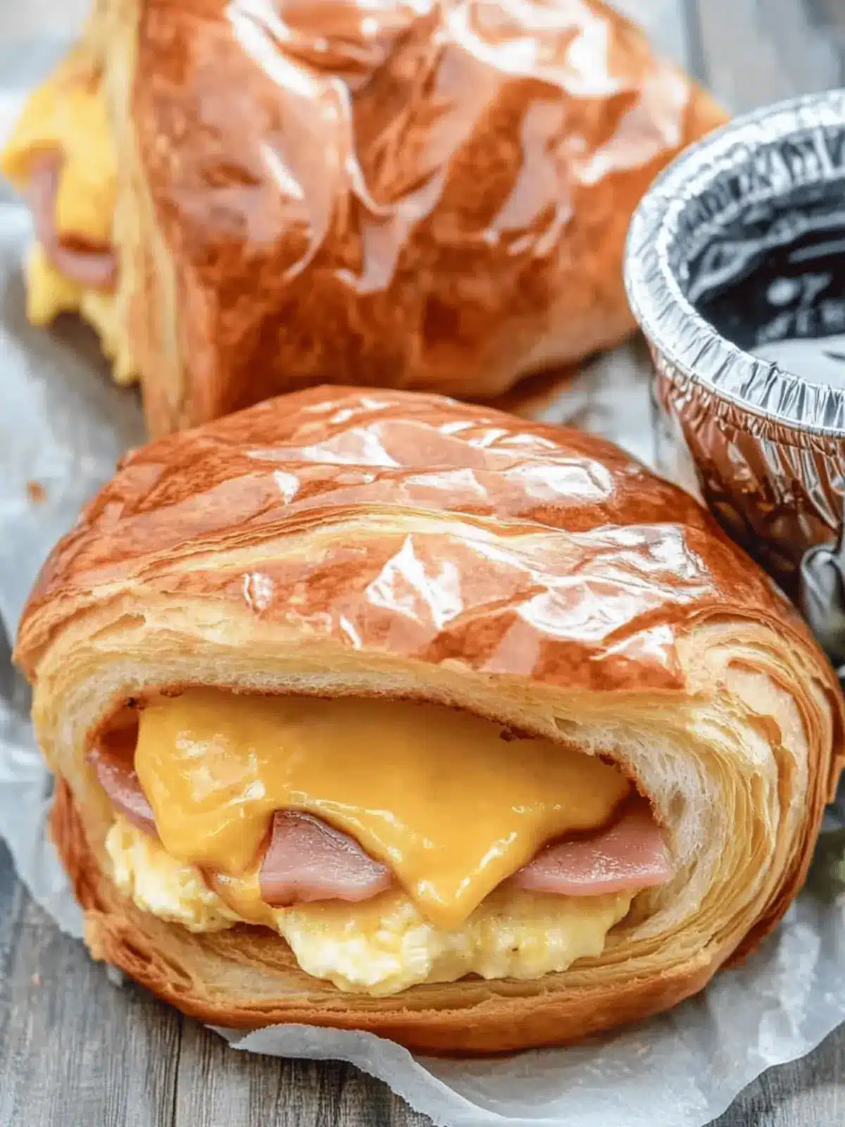 Easy Croissant Breakfast Sandwiches