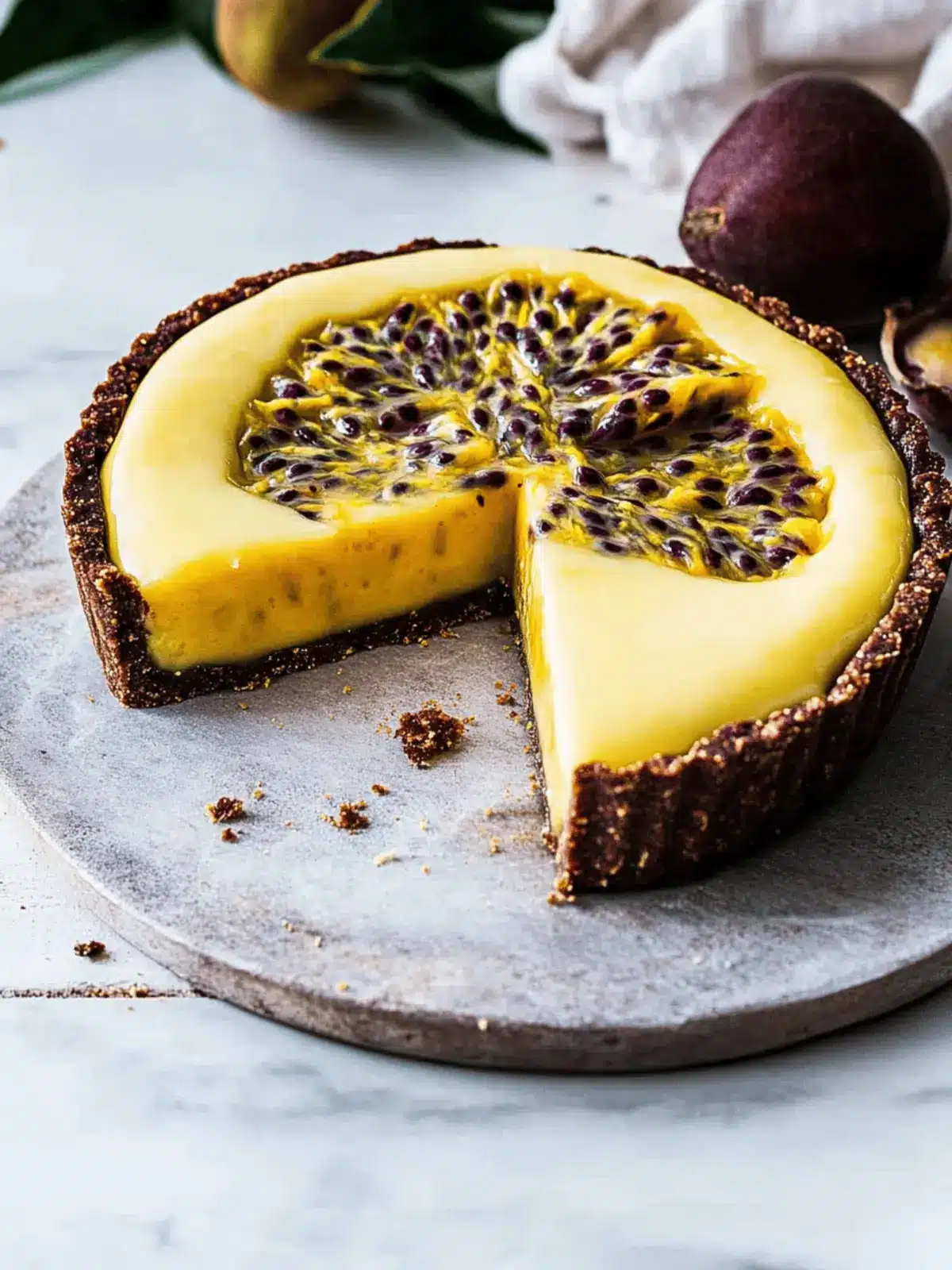 Passionfruit Tart